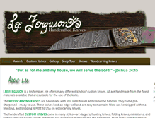Tablet Screenshot of fergusonknives.com